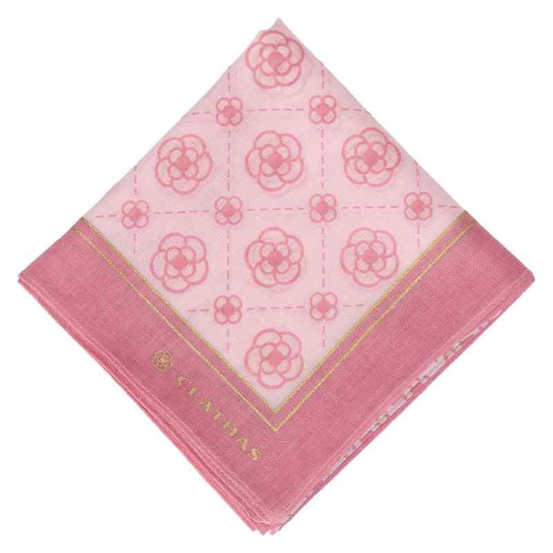 [クレイサス] ハンカチレディース プリントハンカチ 10006008 ハンカチ 女性レディース
