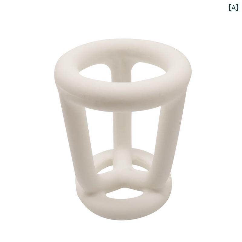 ブラシホルダー シリコン 歯 ブラシホルダー 手動 ブラシ ベース 化粧 電動