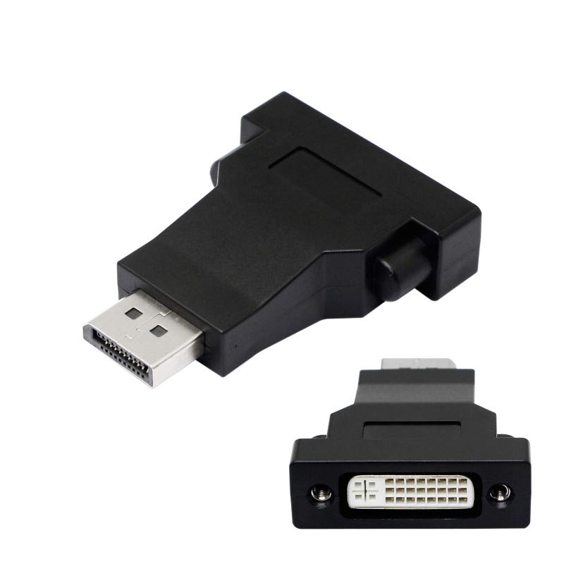 SinLoon displayport dvi 変換アダプタ dp dvi 変換アダプタ displayportオスーDVIメス フルHD テレビ/モニター/プロジェクター/DVD 1個セット