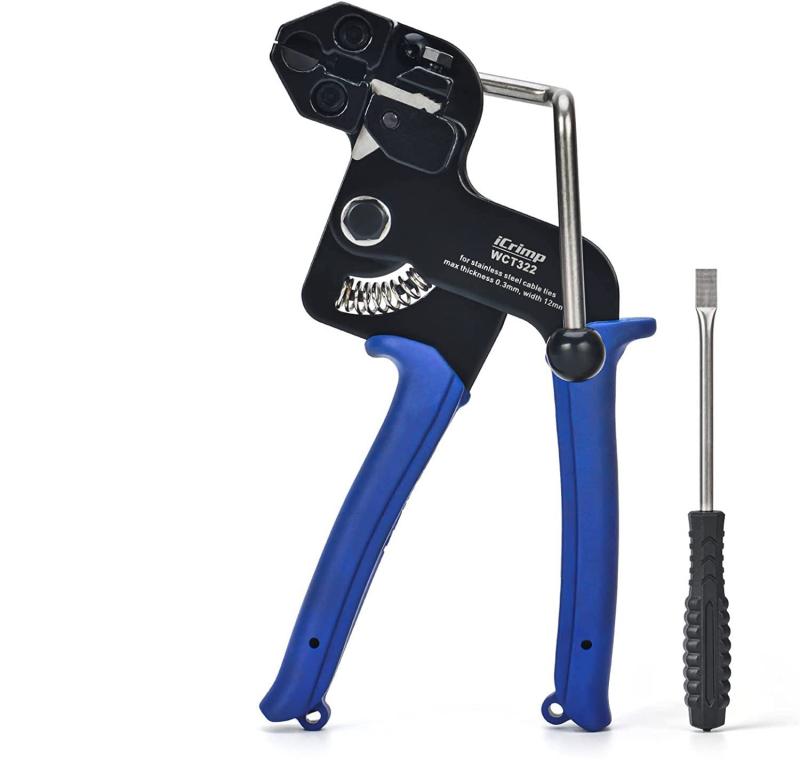 アイウィス(IWISS) メタルタイ 結束工具 ステンレス結束バンド 結束工具 幅4.5～12mm迄 WCT322