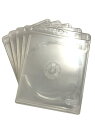 (KGシリーズ) ブルーレイケース 1枚収納 5PACK / スーパークリア / 【12.5mmサイズ】 【ロゴ:Blu-rayDisc】 【1枚収納】 【スーパークリア】(2)