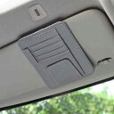 PIENSE カー用品 車用品 サンバイザー取付 カード入れ メガネホルダー ペン差し 小物収納 便利グッズ 車内