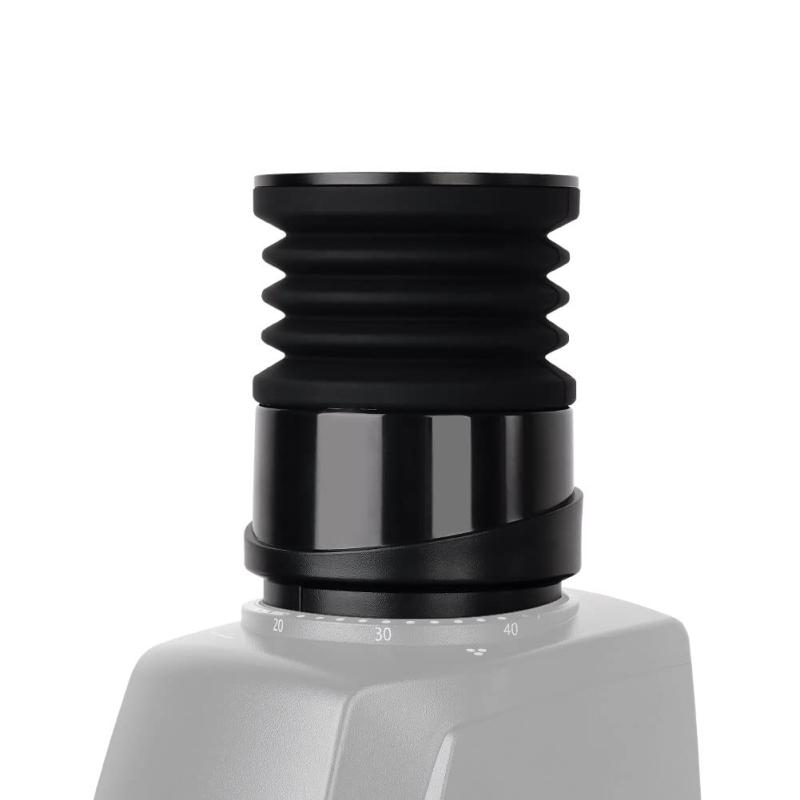 コーヒーグラインダー 単回投与ホッパー Baratza Encore コーヒーグラインダー シリコンベロー メンタル蓋付き 残留コーヒーかす用 ブラック(3)