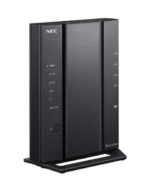 NEC Wi-Fi 5(11ac)4ストリーム対応 無線LANルーター Atermシリーズ WG2600HS2