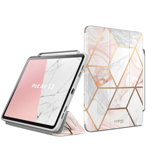 i-Blason iPad Air 13 ケース M2 2024年 アイパッド 13インチ ケース 折りたたみスタンド式 ペン収納 Apple Pencilペアリングとワイヤレス充電機能対応 マーブル i-Blason iPad Air 13 ケース M2 2024年 アイパッド 13インチ ケース 折りたたみスタンド式 ペン収納 Apple Pencilペアリングとワイヤレス充電機能対応 マーブル
