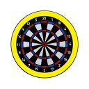 【セット商品】DARTSLIVE Home ダーツライブホーム カスタマイズステッカーセット ソフト ダーツ ボード 的 台 盤 スマホ連動 電子 DARTS BOARD