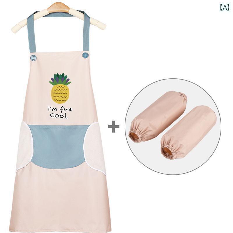エプロン かわいい レディース レディース 家庭の キッチンと ケータリングの エプロン な 防水と 耐 ..