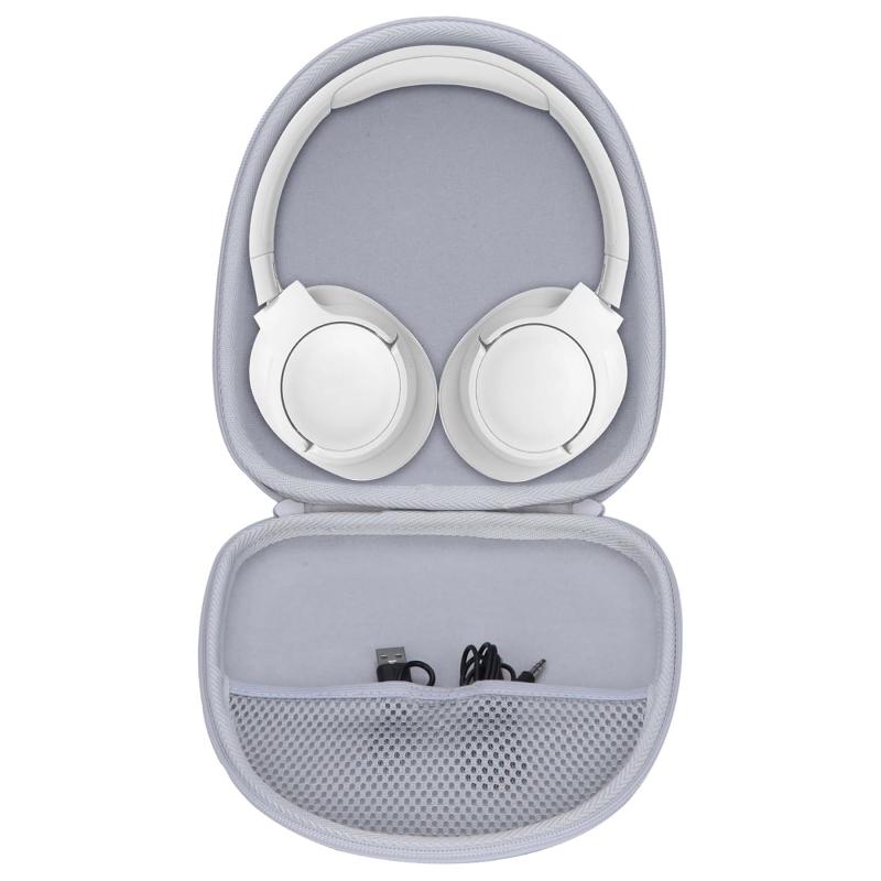 Lebakort収納ケースと互換性のあるSonyソニーWH-CH720 ワイヤレスノイズキャンセリングヘッドホン WH-1000XM5 WH-CH510 WH-1000XM4 MDR-MV1 WH-XB910N