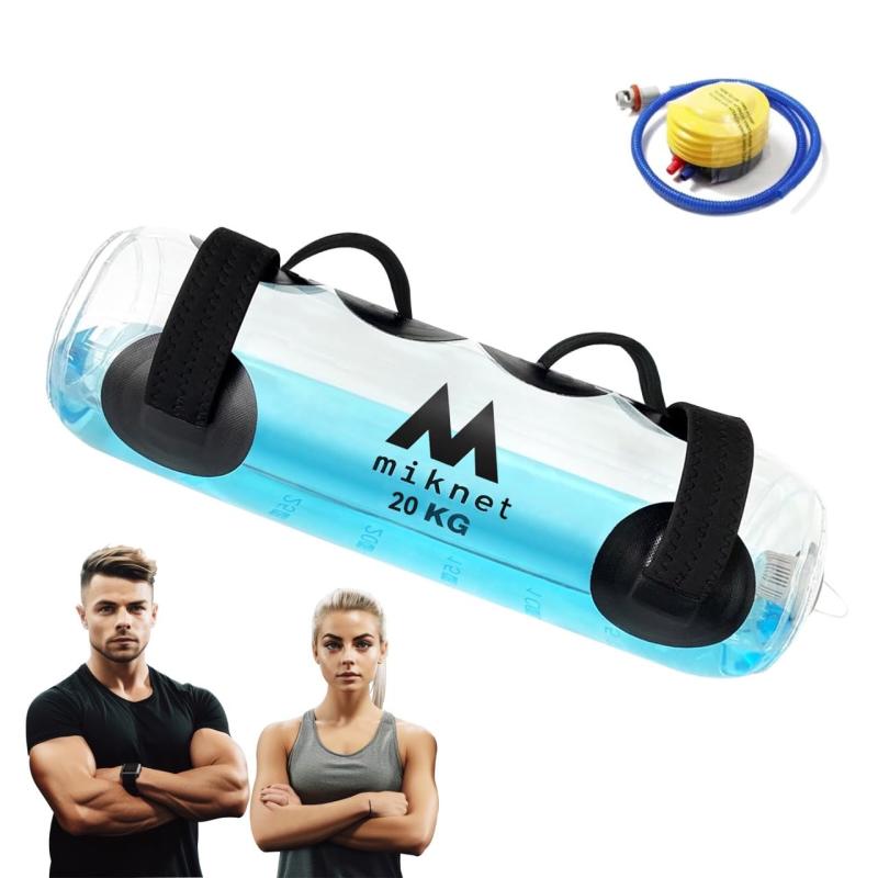 miknet ミックネット ウォーターバッグ20KG/35KG 体幹 筋力トレーニング 専用空気入れポンプ付き…