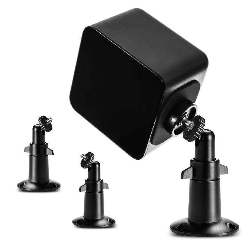 HTC Vive/Valve Index/Vive PROベースステーション用ウォールマウントブラケット ユニバーサルメタルウォールマウント 1/4スクリューミニブラケット VRリフトセンサー用 2個パック