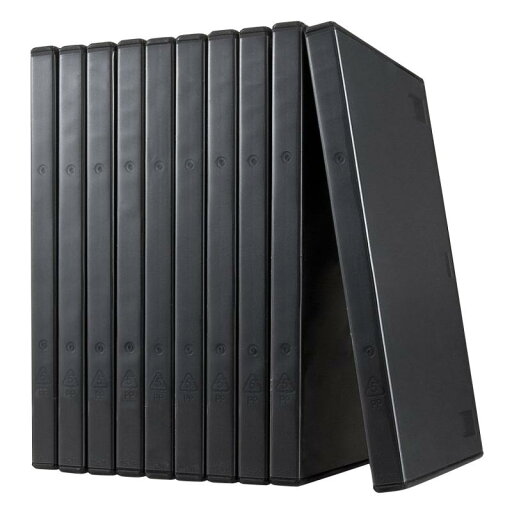 サンワダイレクト DVDケース 1枚収納 DVDトールケース 200-FCD032 サンワダイレクト DVDケース 1枚収納 DVDトールケース 200-FCD032