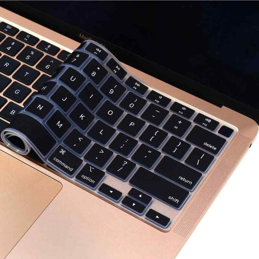 MasiBloom シリコーンキーボードカバースキン MacBook Air 13インチ用 Apple M1チップモデル A2337 Air 13インチ 2020年11月発売 Touch ID 米国版ソフトタッチアクセサリープロテクター MasiBloom シリコーンキーボードカバースキン MacBook Air 13インチ用 Apple M1チップモデル A2337 Air 13インチ 2020年11月発売 Touch ID 米国版ソフトタッチアクセサリープロテクター