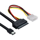 chenyang eSATAp Power ESATA コンボ - SATA 22ピン & IDE 4ピン 5V 12V 3.5 2.5ハードディスクデータケーブル用