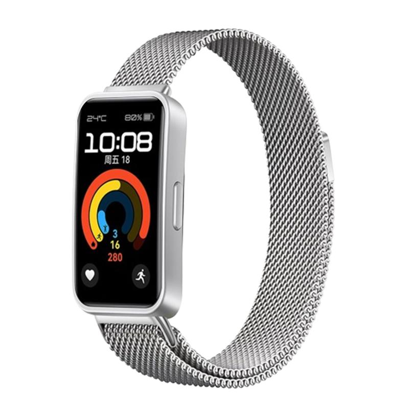 [Asvufeyy] 金属バンド for Huawei band 9 / Huawei band 8 用 マグネティックストラップ ファーウェイ バンド9/8 交換ベルト 換えバンド レディース メンズ ソフトHuawei band 9 / Huawei