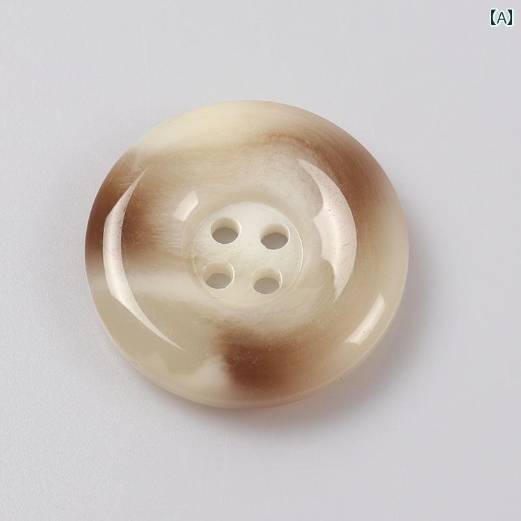 ボタン　カジュアル　アクセサリー 丸 ボタン コート トップ レディースジャケット 服 スーツ メンズパ..