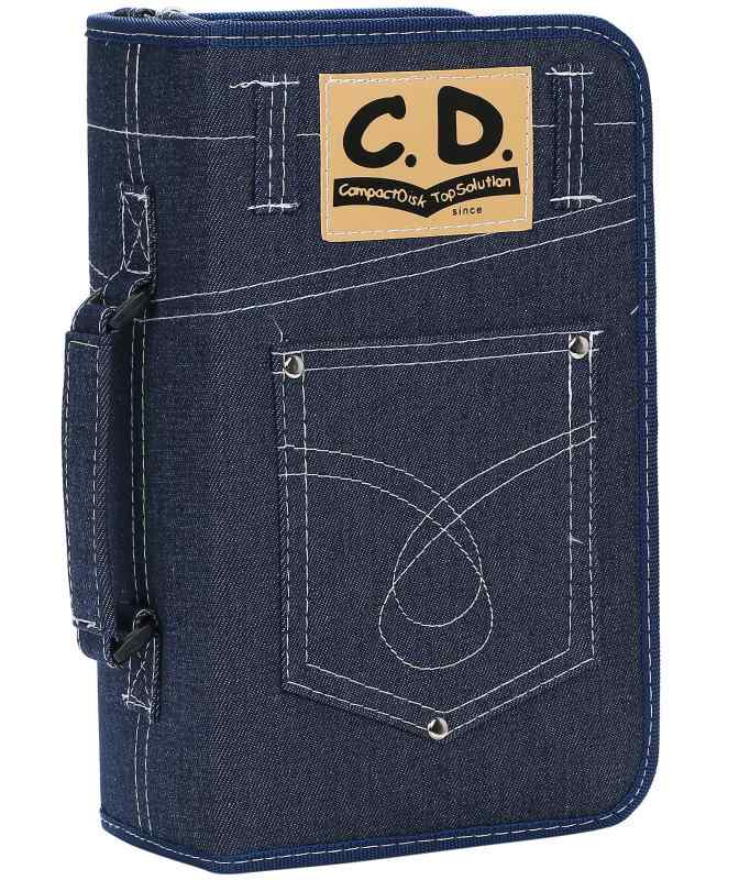 【TKY】 デニムデザイン CDケース CDボックス