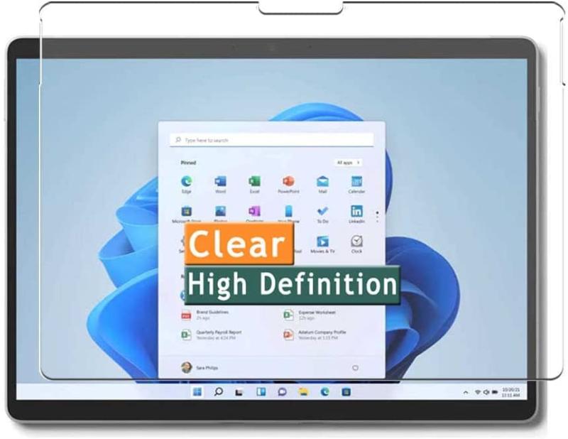 For Microsoft Surface Pro 9 / Surface Pro 10 / Surface Pro 11 ガラスフィルム [Gosento] タブレッ..