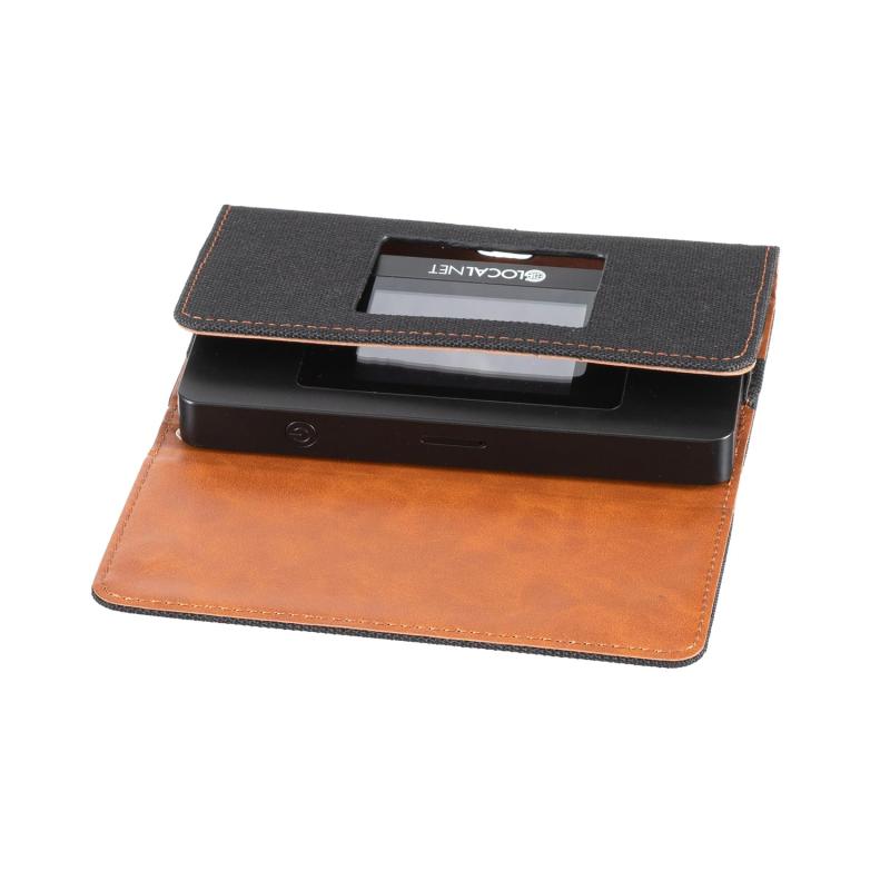 モバイルWiFiルーター NA01 専用 ケース カバー レザー 互換性あり