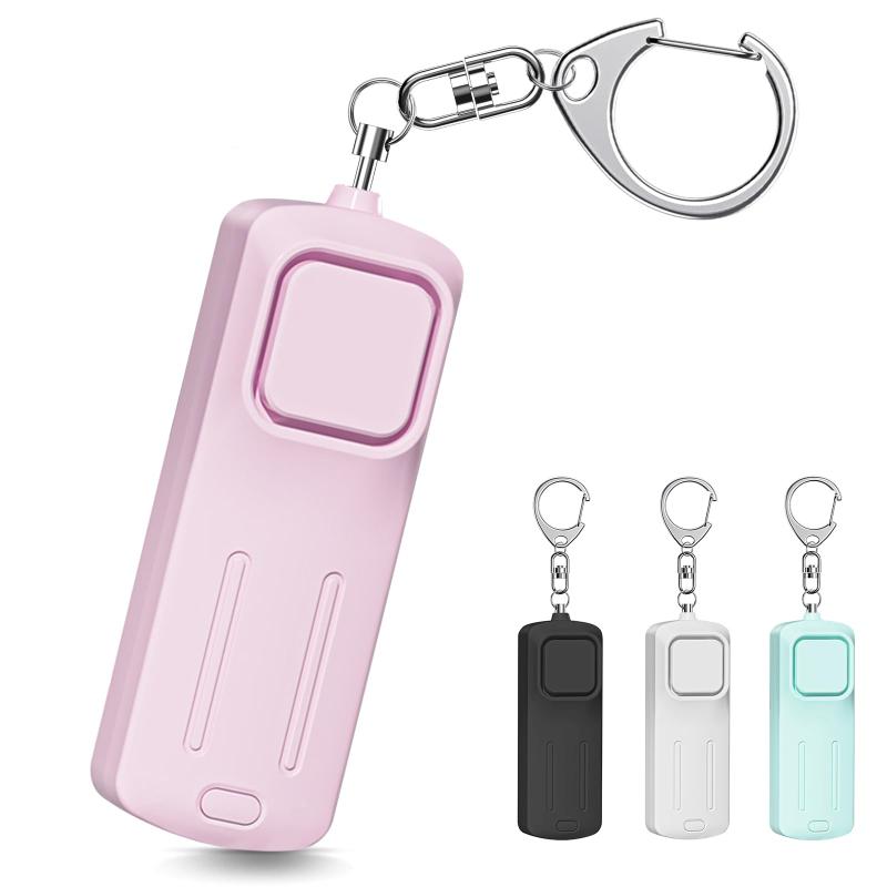 防犯アラーム 女性 大音量ブザー LEDライト付