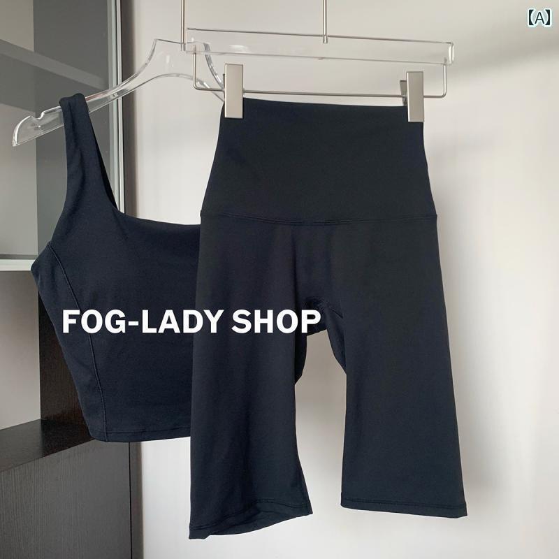 レディース　レギンス　シャーク 中 低 強度 カナダの ヌード ショーツ 黒の レギンス ハイウエスト ヒ..