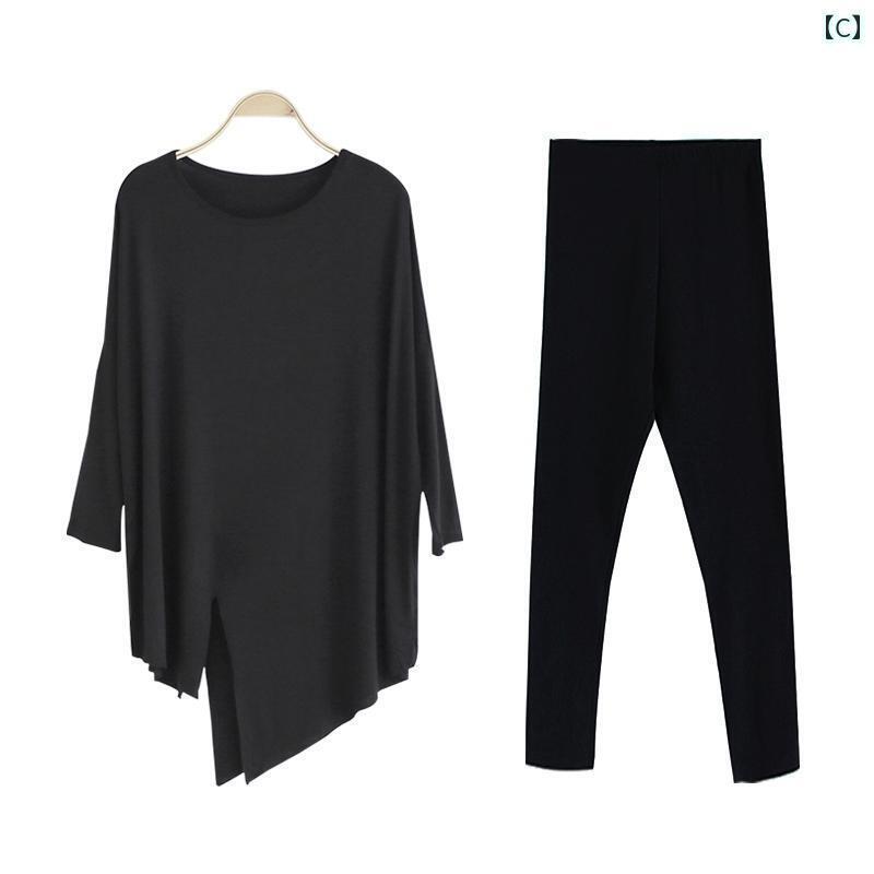 レディース　エクササイズ　パンツ ダンス トレーニング スーツ レディーススーツ モダン クラシック 衣装 大人用 ゆったり モダール ボディアート 検査用 トップ