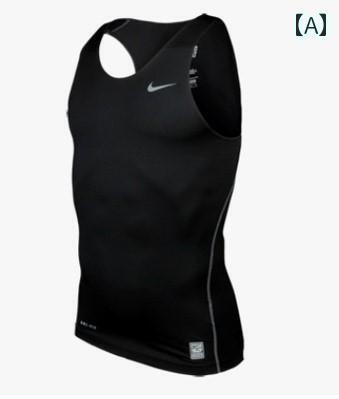 メンズ フィットネス タイト プロ カリー タイト ベスト 伸縮性 フィットネストレーニング 吸汗 通気性 速乾 バスケットボール ボトム スポーツ 半袖