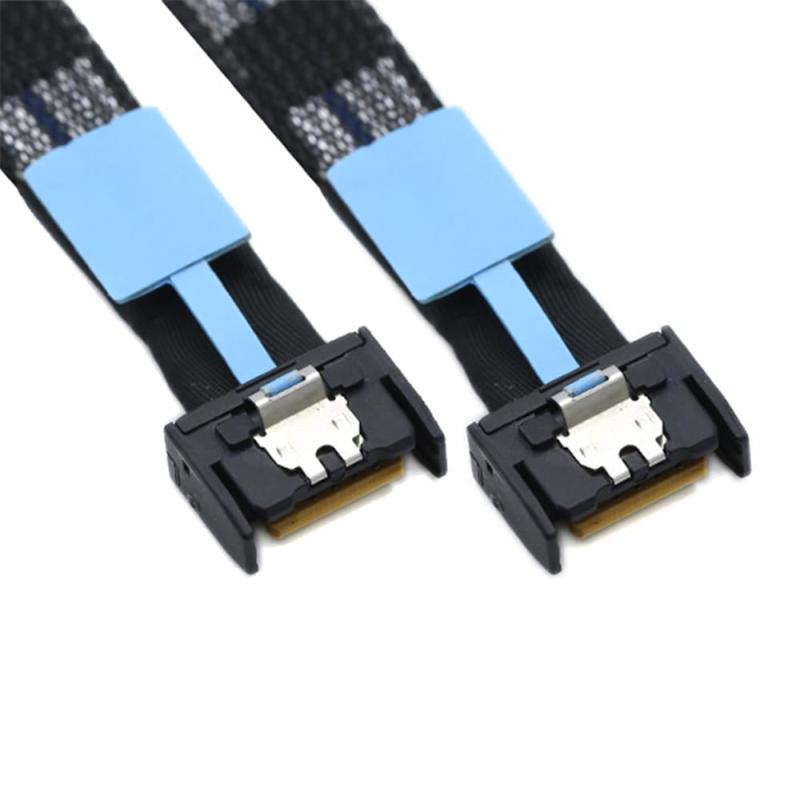 xiwai SFF-8654 8i 74Pin ǥ奢 SFF-8654 SFF-8087 SFF-8643 Oculink SFF-8611 PCI-E ȥݡ 饤 SAS  4.0 ֥ 50 ᡼ȥ PCI