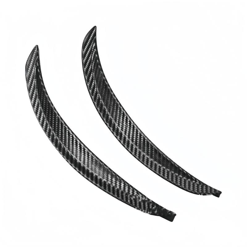 JiangMuXin フェンダーモール オーバーフェンダー アーチ モール ホイールマッドガード 車用フェンダー マッドガード 泥除け フラップ マッド ガード 汎用 スポイラー カーボン柄 2本
