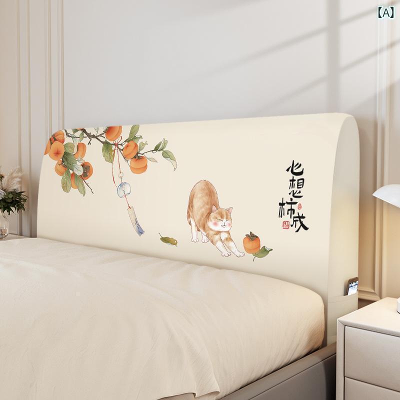 ベッド　カバー　 オールインクルーシブ ベッド ヘッド カバー 2025新 弾性 防塵 ユニバーサル 木製 ダ..