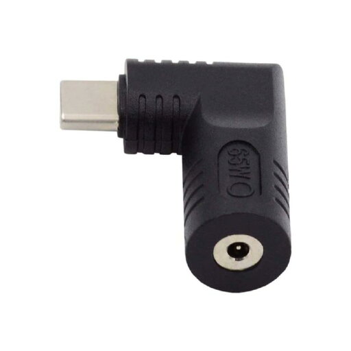 xiwai DC to USB Cアダプタ Type-Cコネクタ 角度90度 電源プラグ 充電アダプタ ノートパソコン スマホ用 65W xiwai DC to USB Cアダプタ Type-Cコネクタ 角度90度 電源プラグ 充電アダプタ ノートパソコン スマホ用 65W