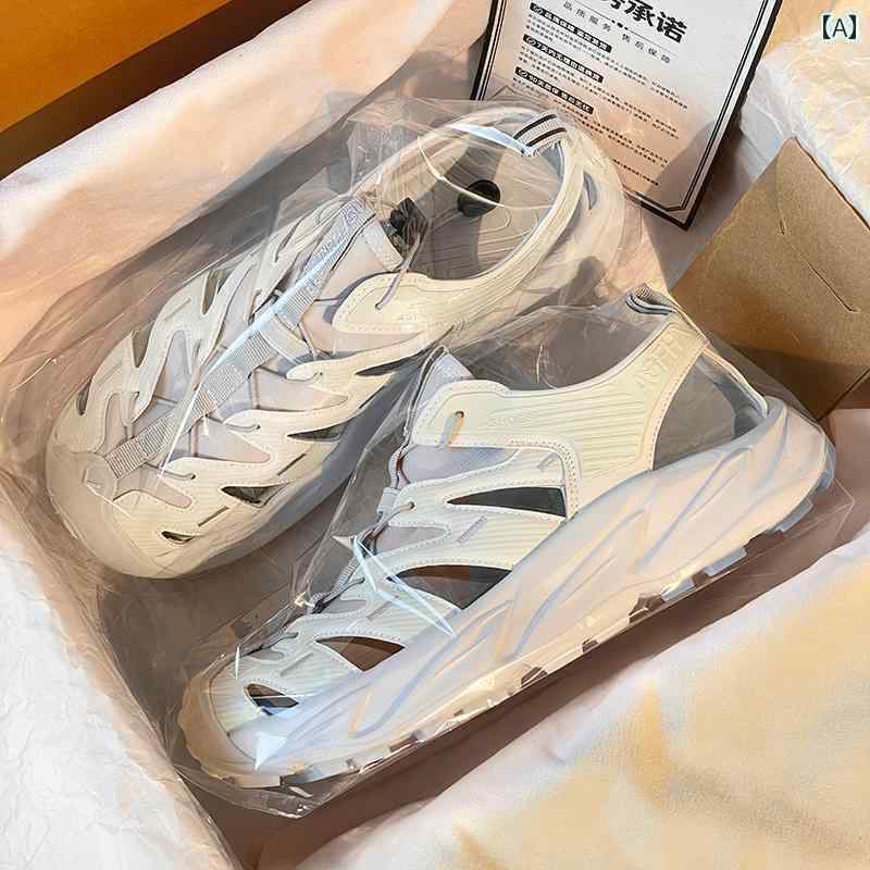 スポーツサンダル メンズ のの アウトドア リバート レーシングシューズ メンズ 2025夏 滑り止め ビー..