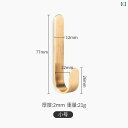 フック 壁 壁掛け 壁に穴を開けず貼り付け可能銅製の真鍮製のコートフック壁掛けフック衣装用フッククローゼット用フック浴室用フックシングルフック単一商品。