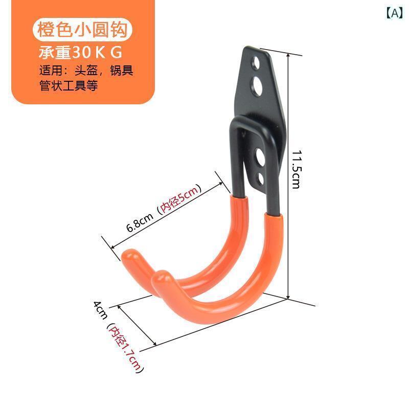 壁に取り付ける金属フック粘着剤で水道管ガレージの電動工具電気ケーブルはしご重いものを収納する大型..