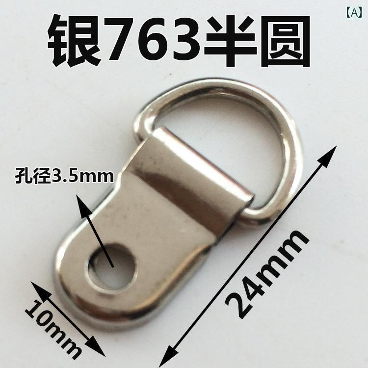 フック 引っ掛け 金具 金属製の吊りフックを付けるフォトフレームキーハンガー看板太い糸で吊るすリン..