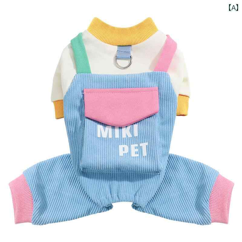 犬 服 おもしろ 猫 服 秋冬 2024 4本 足 オーバー オール ペット 人形 ドイツ 語 英語 ショート シルバ..