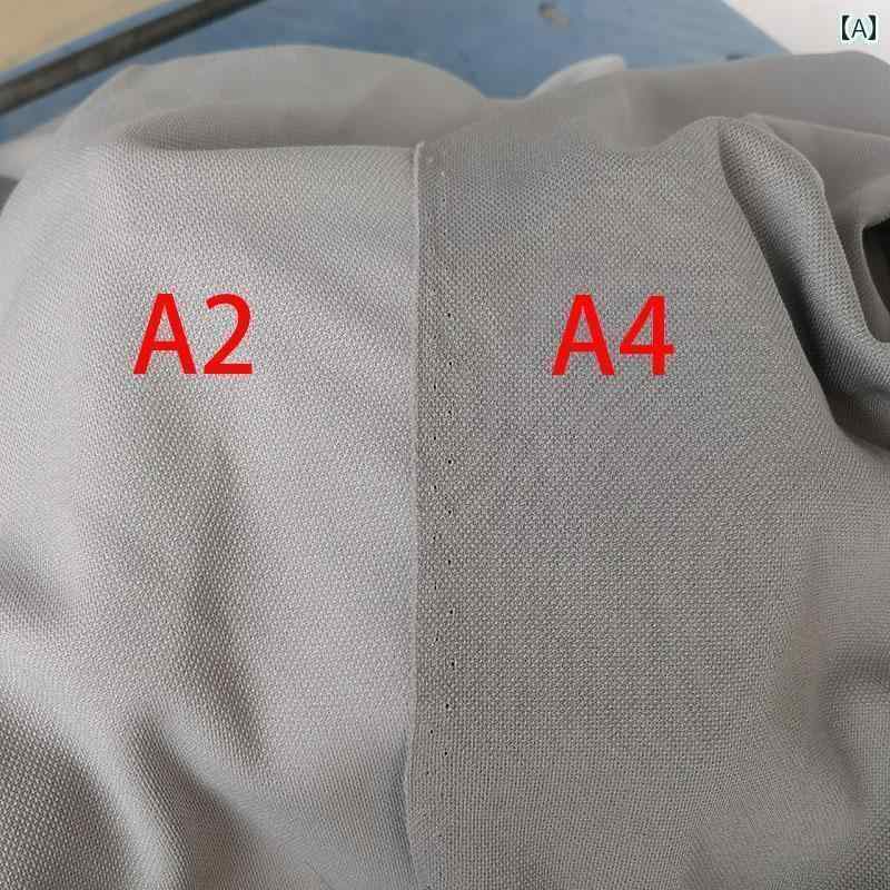 布 生地 シワになりにくい 車インテリア改装に使用する型紙材料セット。Aピラー用のベルベット布格子柄布スムーススプリングスエード布を含む。