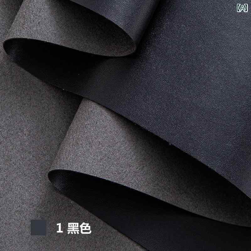 布 生地 シワになりにくい の マイクロファイバー レザー 生地 車 シート 内装 耐摩耗 ソファ ベッド サイド ソフト バッグ PU 人工