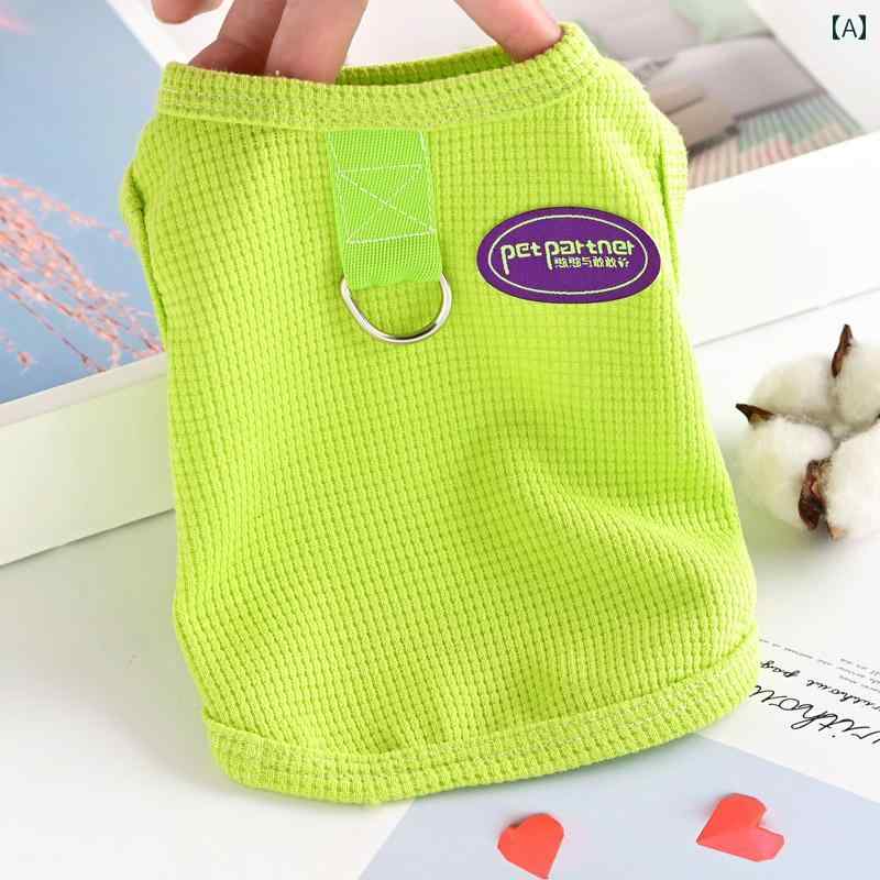 わんちゃん ペット服 かわいい ペットの 子犬の 服 夏 薄手 鹿 犬 ポメラニアン テディベア パンダ ベ..