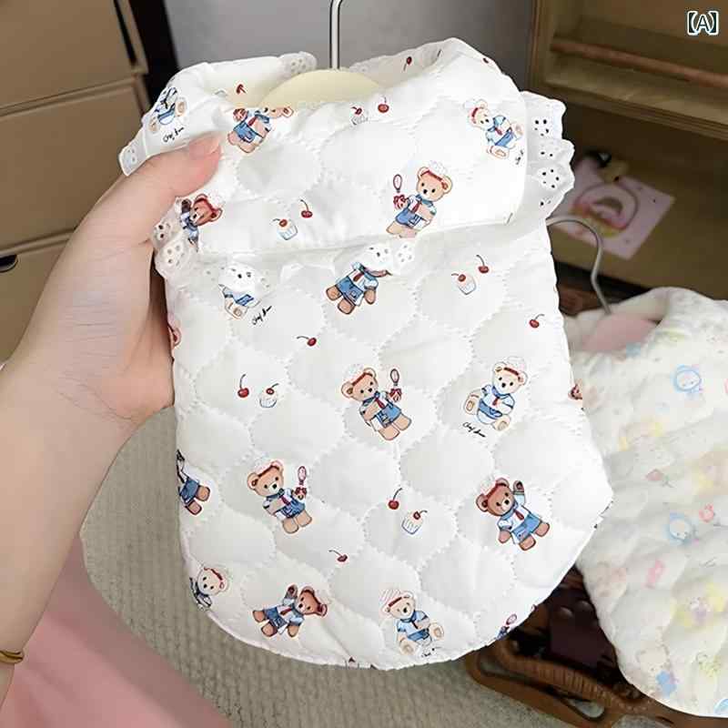 わんちゃん ペット服 かわいい 犬 服 ペット ベスト 秋冬 スタイル 子猫 綿 マルチーズ ジャケット か..