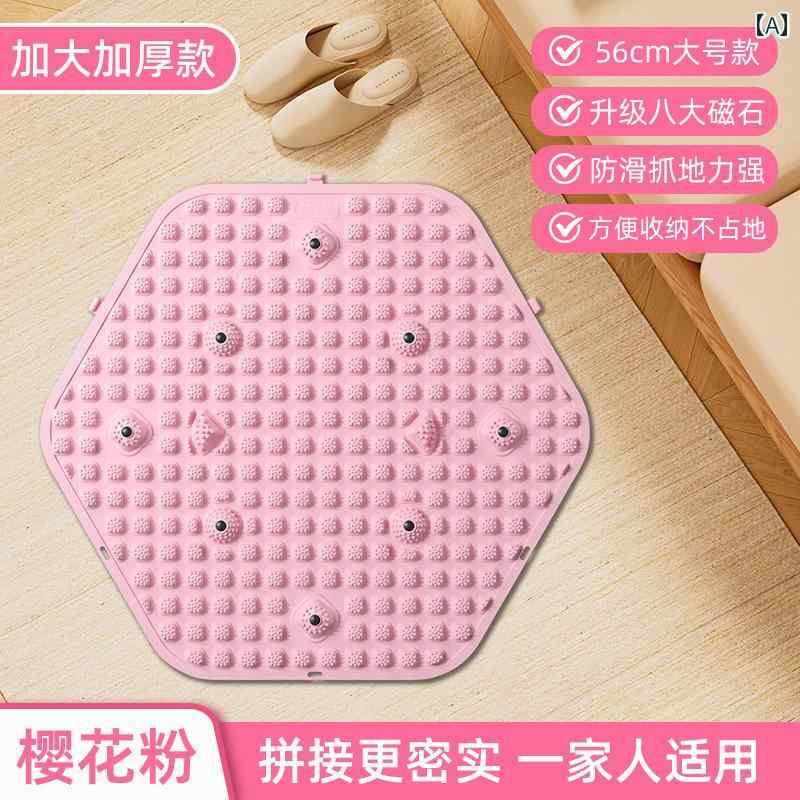 フット マッサージ マット 六角形の 継ぎ足し 足 マッサージ マット 足踏み 足 マッサージ 指圧 ボード 現場 踏み マッサージ マット フィットネス ツボ