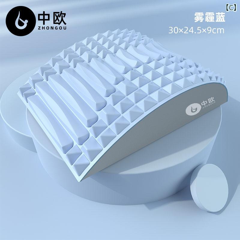 腰椎用サポーター ストレッチ用具 マッサージ器具 腰痛対策 姿勢矯正 背筋伸ばし ...
