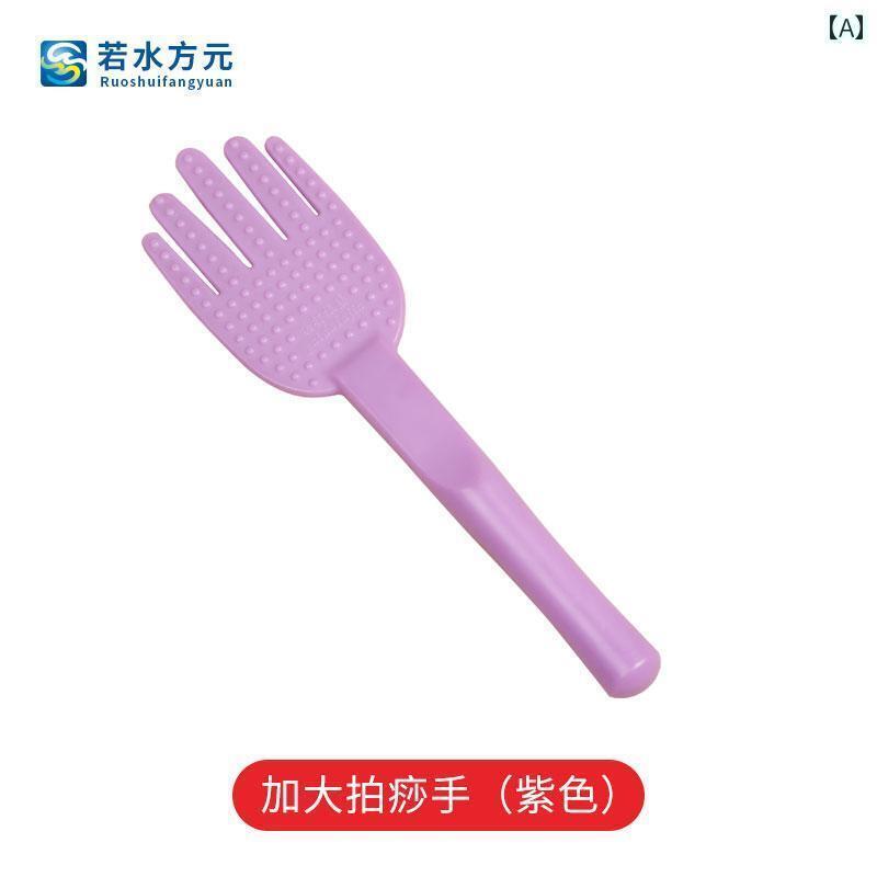 マッサージ Ruoshui Fangyuan 延長 叩き手 1本 叩き 棒 経 絡 マッサージ ハンマー ストレッチ シリコン