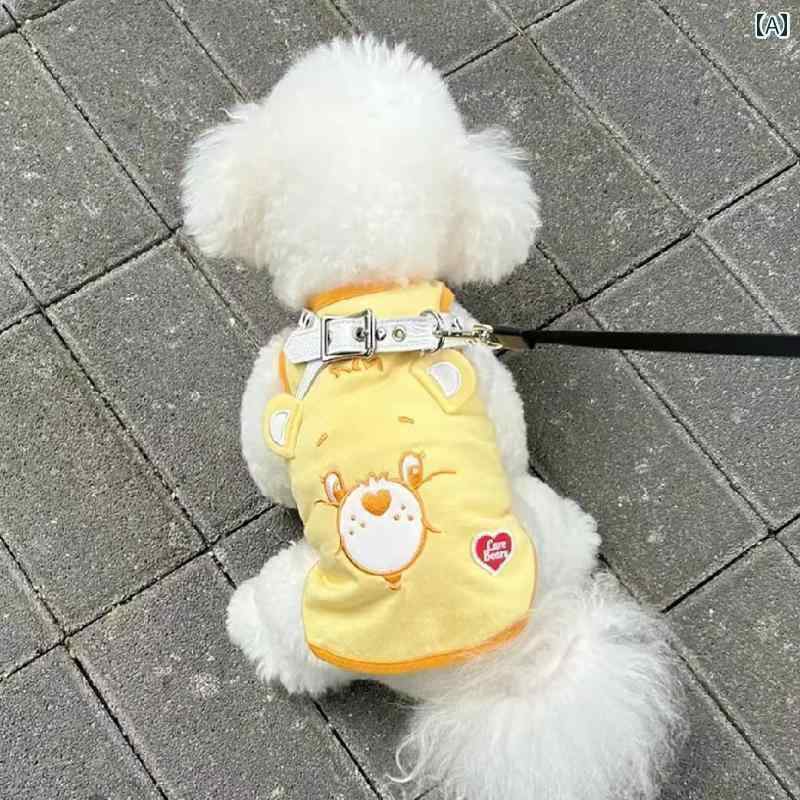 わんちゃん ペット服 かわいい 夏の 犬の 服 薄手 ペットの 通気性の ある の ベスト 猫の テディベアの 服