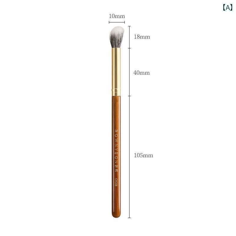 メイク ブラシ セット ランヤン メイク ブラシ チモ CM 168小 傾斜 ポイント カラー ブラシ ウール ペ..