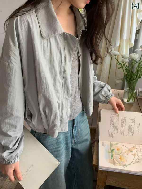 パーカー マウンテン アウトドア のなレジャー用アウトドアジャケット春のおしゃれなショート丈ジッパーアップ女性らしいファッションアイテム。