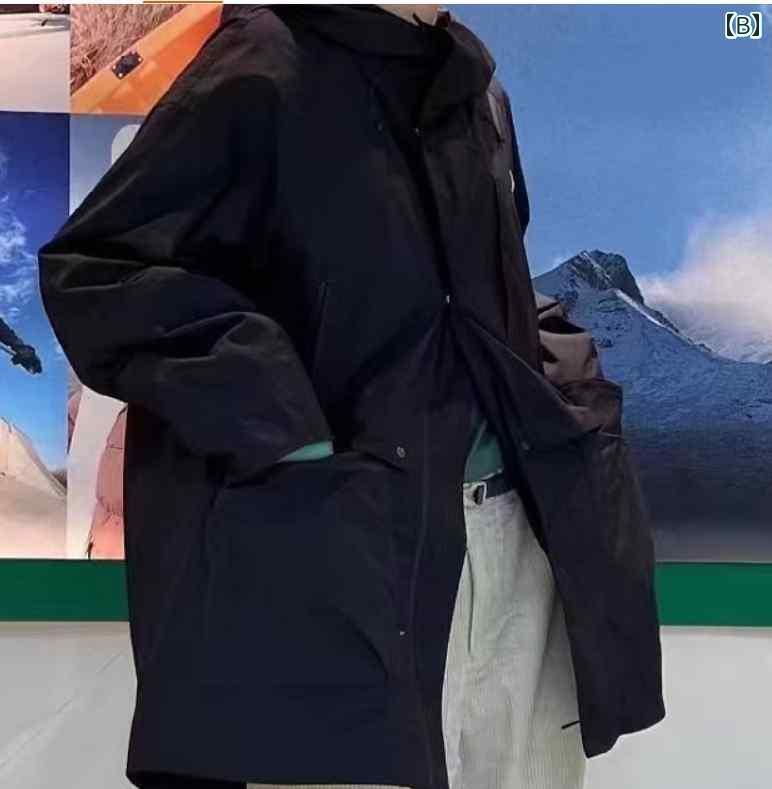 パーカー マウンテン アウトドア 2025年の春に登場するは綿のような素材で織られたチェック柄のミディアム丈のゆったりしたパーカーです。A0243TC01