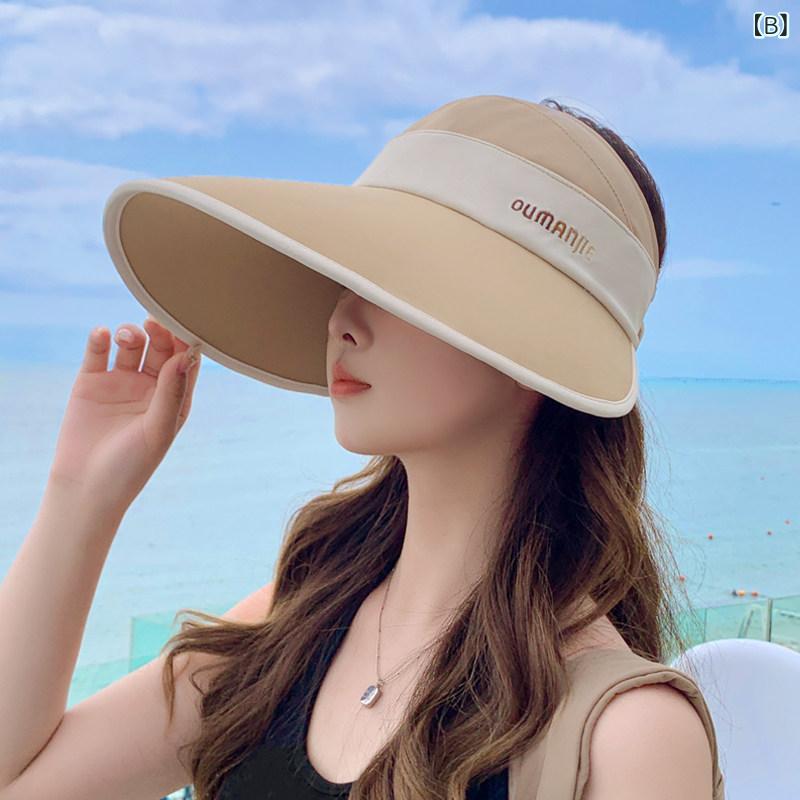 帽子 レディース サンハット 女性用 両面 サンハット 夏用 紫外線 防止 冷感 トッ...