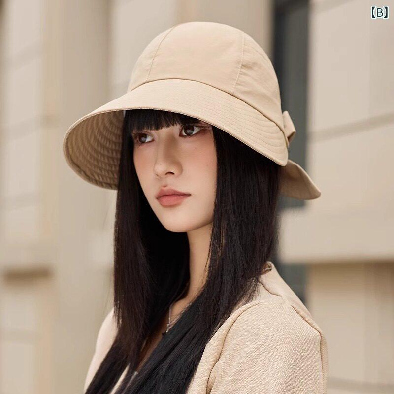 帽子 レディース サンハット スカーフ付きの女性用ベレー帽は春と秋ファッションア...