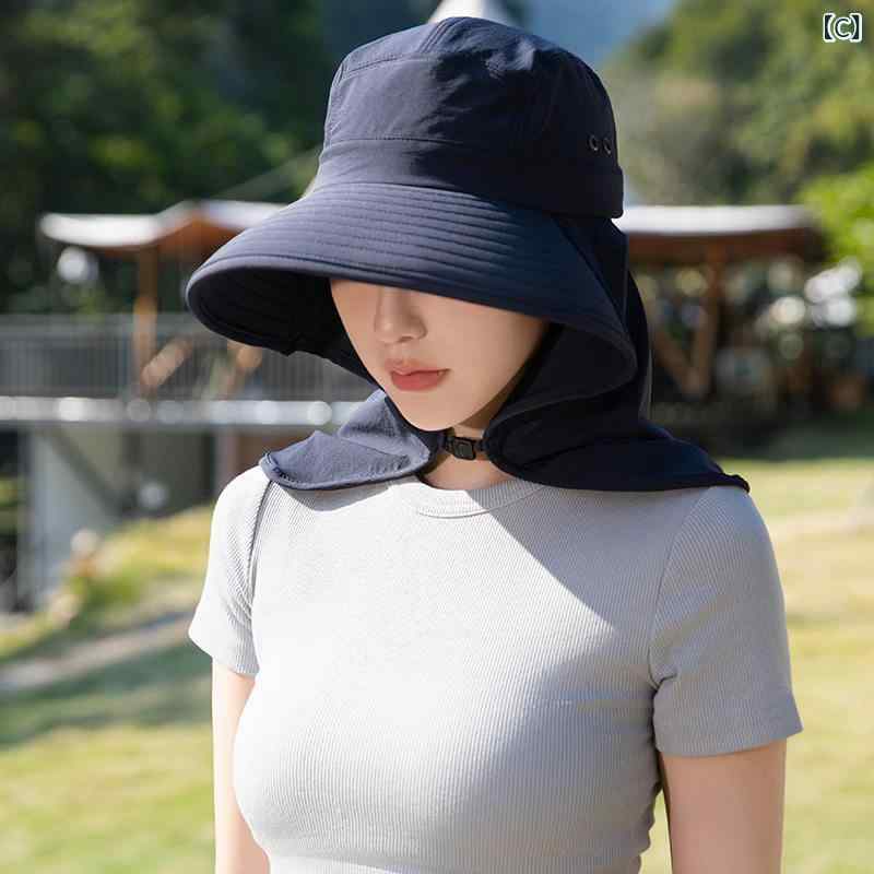 帽子 レディース サンハット 女性用 日焼け 止め 帽子 夏の 紫外線 対策大きい つ...