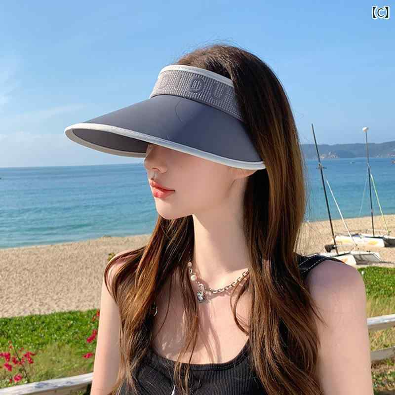 帽子 レディース サンハット 大きい つばと UV カットを 備えた 女性用 夏 2025年...